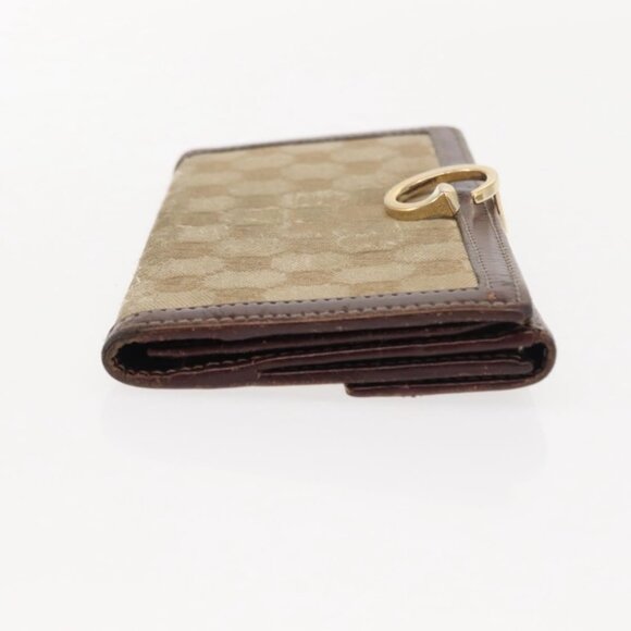 GUCCI GG Canvas Wallet 2 Set Beige Auth ti3479 - Picture 10 of 16